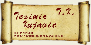 Tešimir Kujavić vizit kartica